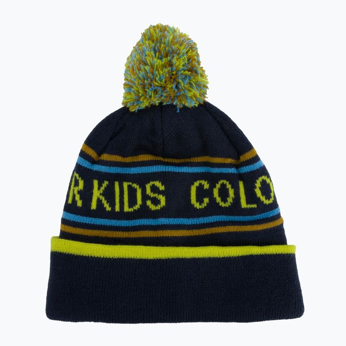 Detská zimná čiapka Color Kids Hat Logo CK čierna 7484 6