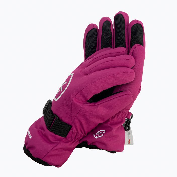 Farba Detské lyžiarske rukavice Vodotesné ružové 74815