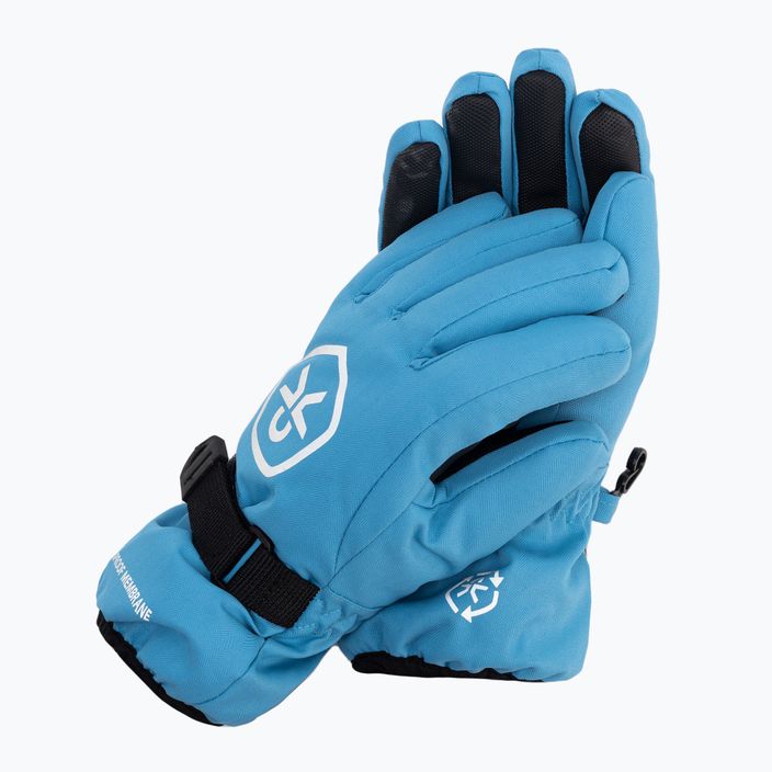 Farba Detské lyžiarske rukavice Vodotesné modré 74815
