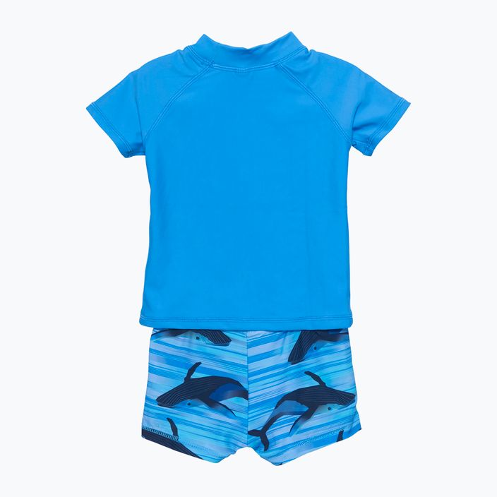 Tričko + plavecké šortky Farba Detský set modrá CO7200897553 2