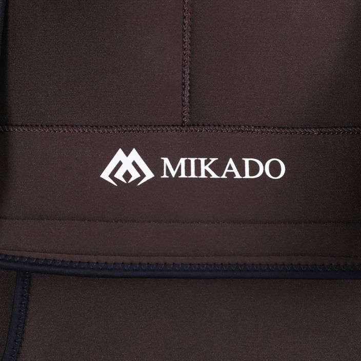 Mikado neoprénové rybárske nohavice hnedé UMSN02 10
