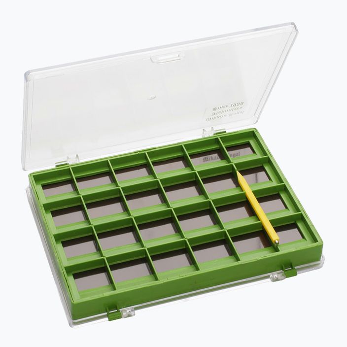 Magnetický box na háčiky Mikado zelený UABM-036