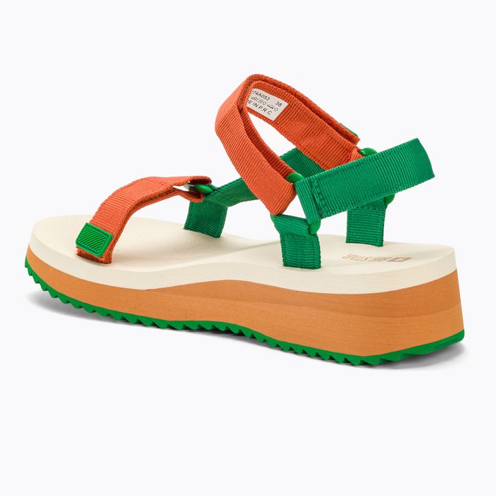Dámske sandále BIG STAR NN274A053 green/orange 3