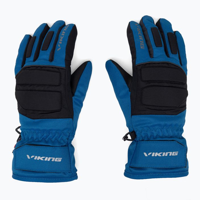 Detské lyžiarske rukavice Viking Felix modré 120/17/3150/15 3