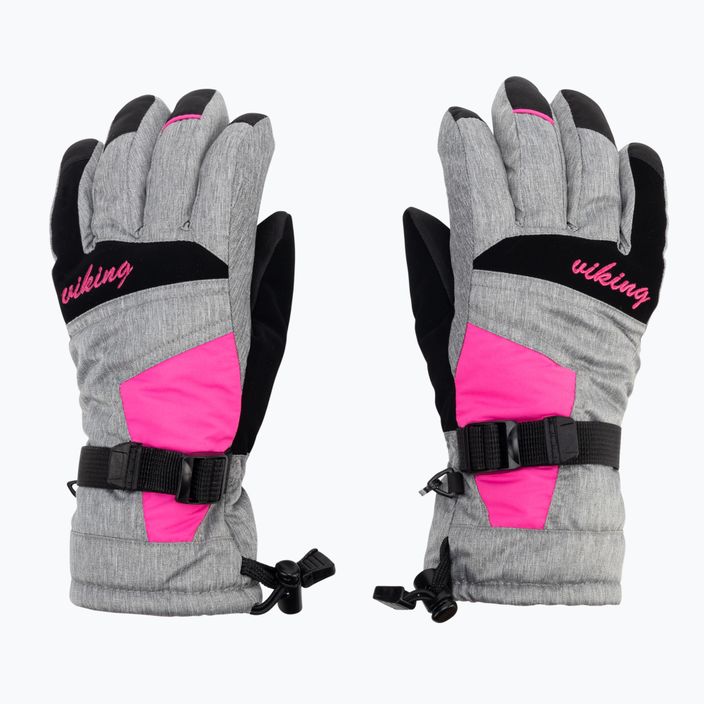 Dámske lyžiarske rukavice Viking Ronda Ski pink 113 20 5473 46 2