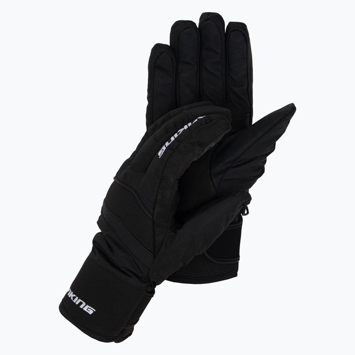 Pánske lyžiarske rukavice Viking Piedmont Black 110/21/4228