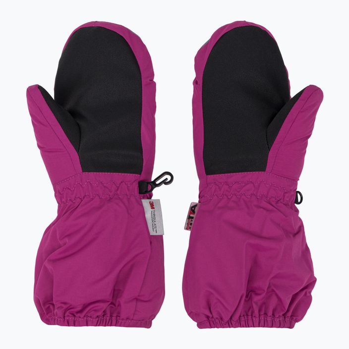 Ružové detské lyžiarske rukavice Viking Otzi 125/22/8500/46 3