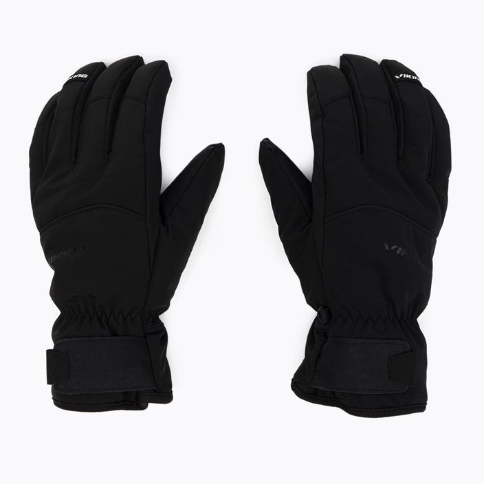 Pánske lyžiarske rukavice Viking Solven black 110/23/7558 2