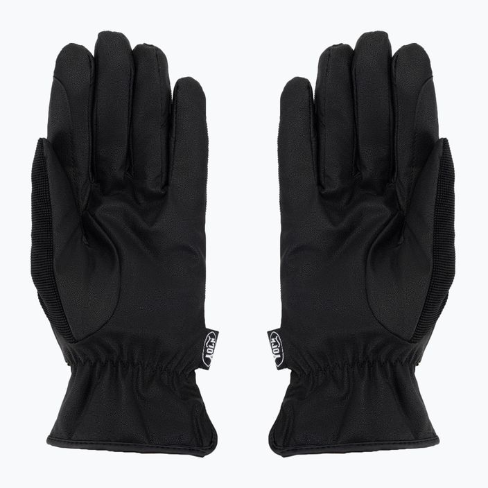 York Snap zimné jazdecké rukavice čierne 12260204 2