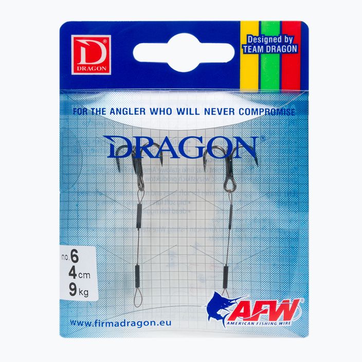 Dragon Wire 1x7 uvoľňovač nástrah 2 ks strieborný PDF-59-006