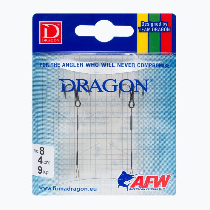 Dragon Wire 1x7 uvoľňovač nástrah 2 ks strieborný PDF-59
