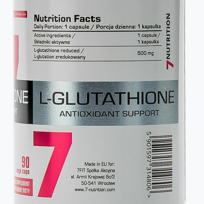 L-Glutathion 7Nutrition antioxidant 90 kapsúl 7Nu000466 3