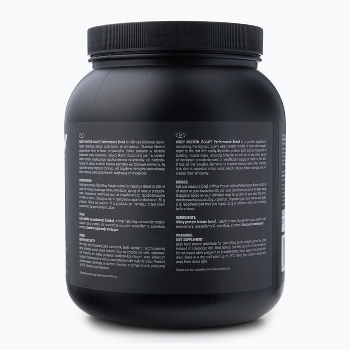 Izolát srvátkového proteínu Raw Nutrition 900g vanilka WPI-59017 2
