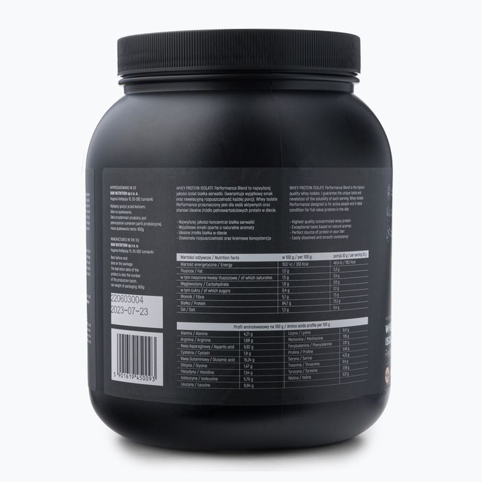 Izolát srvátkového proteínu Raw Nutrition 900g vanilka WPI-59017 3