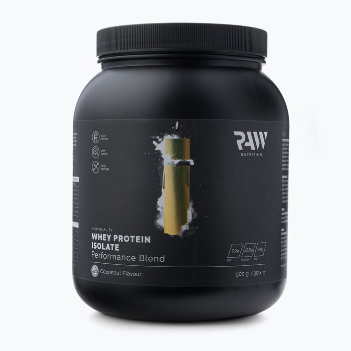 Izolát srvátkového proteínu Raw Nutrition 900g kokos WPI-59017