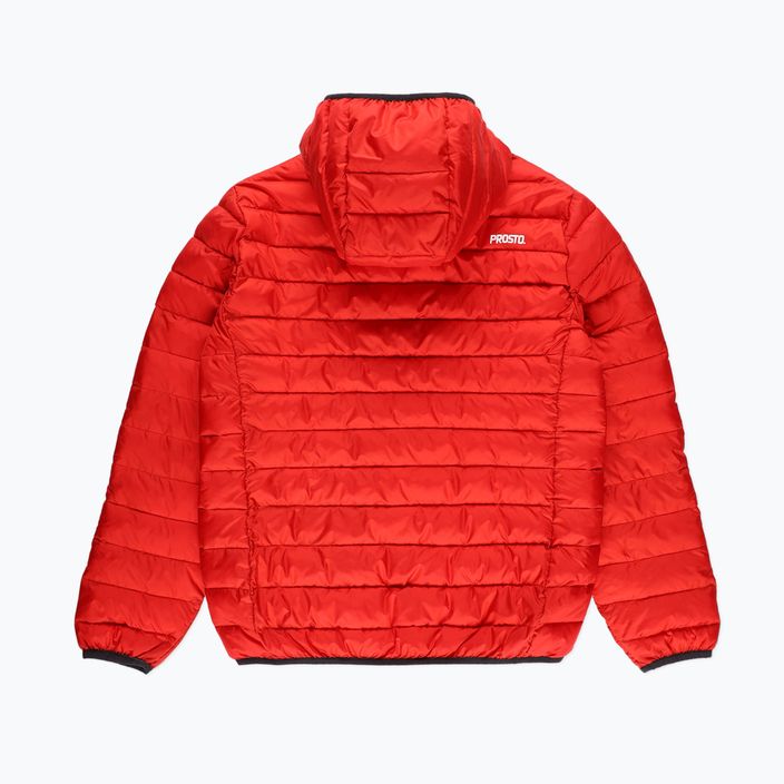 Pánska zimná bunda PROSTO Ultralight červená 2