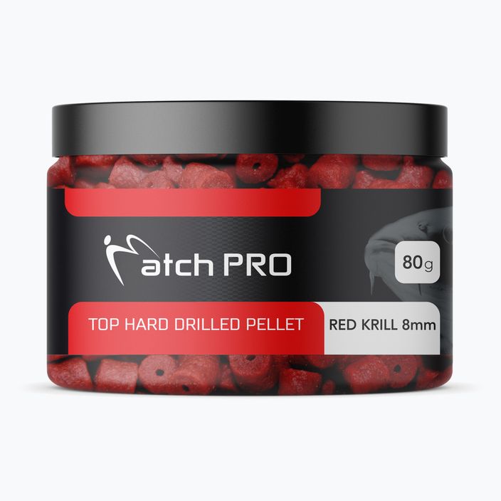MatchPro Top Hard Drilled Krill 14 mm pelety s háčikom 979507