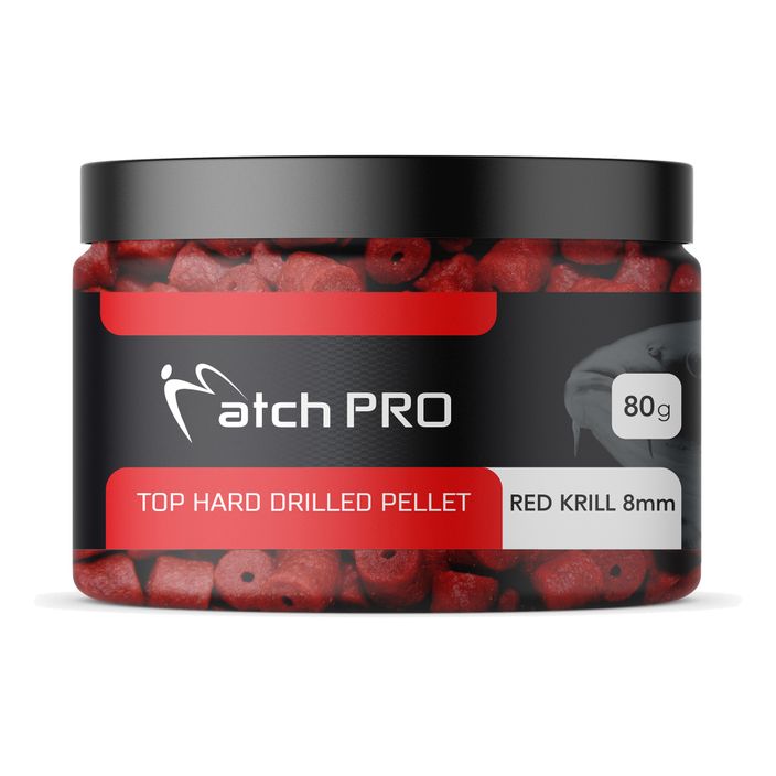 MatchPro Top Hard Drilled Krill 14 mm pelety s háčikom 979507 2