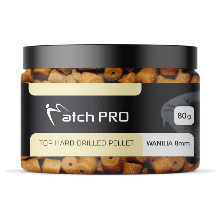 MatchPro Top Hard Drilled Vanilla 8 mm pelety s háčikom 979517 2