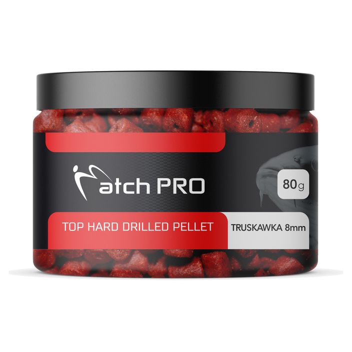 MatchPro Top Hard Drilled Strawberry 8 mm pelety s háčikom 979522 2