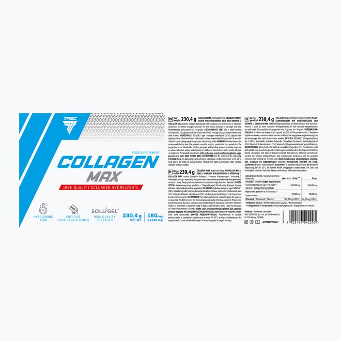 Trec Collagen Max 180 kapsúl 2