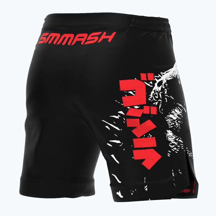 SMMASH Zilla pánske tréningové šortky čierne SHC4-19 6