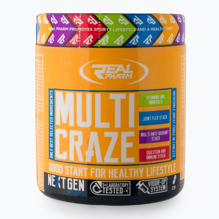 Multi Craz Real Pharm komplex vitamínov a minerálov 270 tabliet 705020