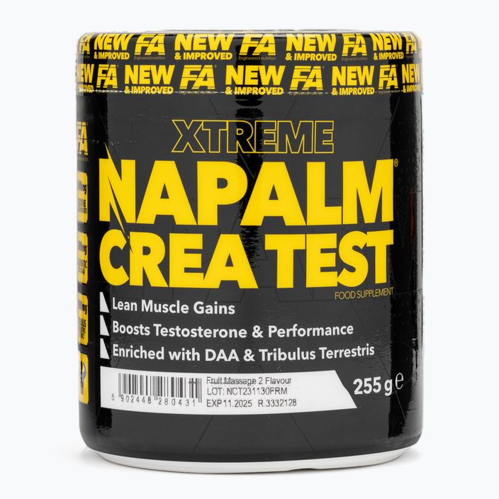 Fitness Authority kreatín Napalm Crea Test 255 g ovocná masáž