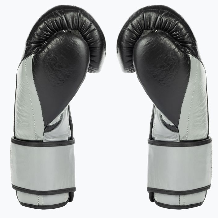 Boxerské rukavice Bushido Muay Thai z prírodnej kože čierne ARB-431sz 4
