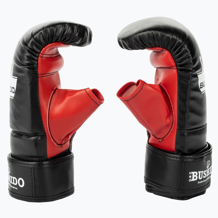 Prístroj Bushido boxerské rukavice tréningové vrece čierne Rp4 4