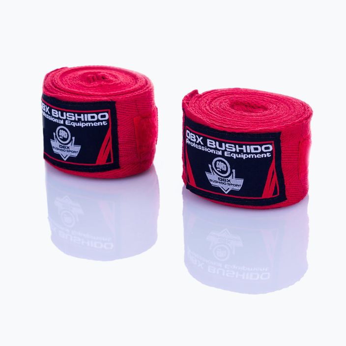 Boxerské bandáže DBX BUSHIDO červené ARH-100011-RED 2