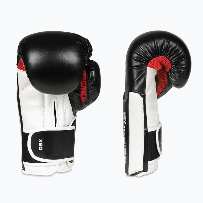 Boxerské rukavice BDX BUSHIDO B-3W čierno-biele 3
