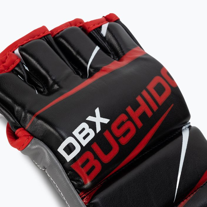 Čierno-červené tréningové rukavice Bushido pre MMA a vrecia E1V6-M 5