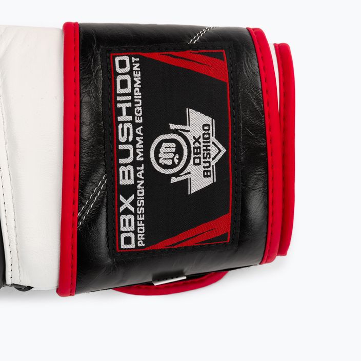 Boxerské rukavice Bushido zo syntetickej kože s technológiou Gel čierne B-2v11a 5