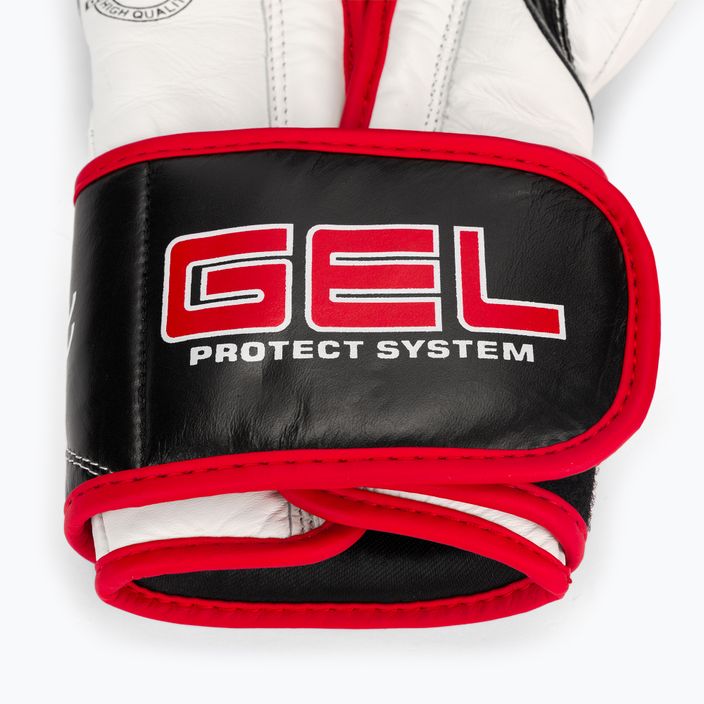 Boxerské rukavice Bushido zo syntetickej kože s technológiou Gel čierne B-2v11a 6