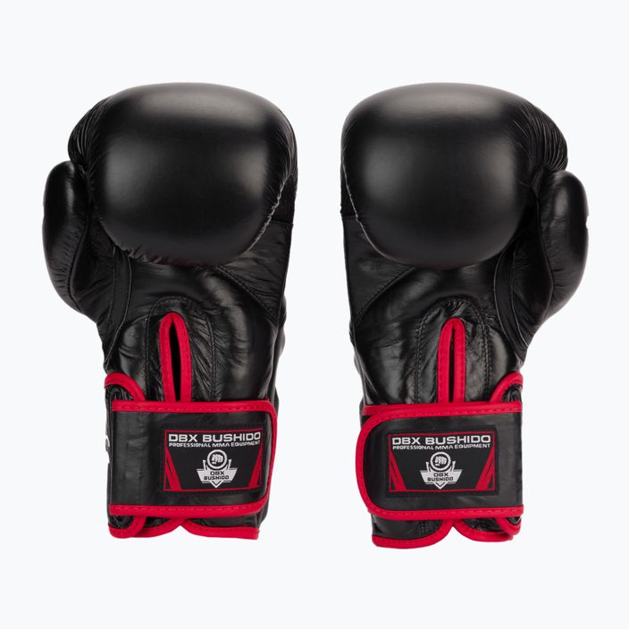 Boxerské rukavice Bushido so systémom Wrist Protect čierne Bb2 2