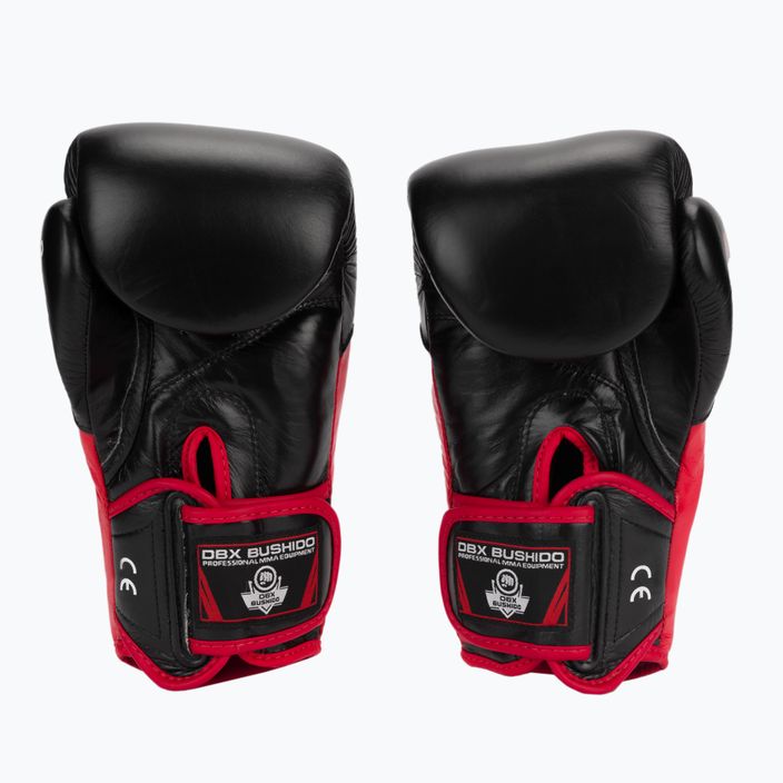 Boxerské rukavice Bushido s ochranou zápästia čierne Bb4 2