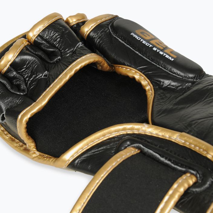 Bushido kožené tréningové rukavice MMA čierne Arm-2011D-L 12