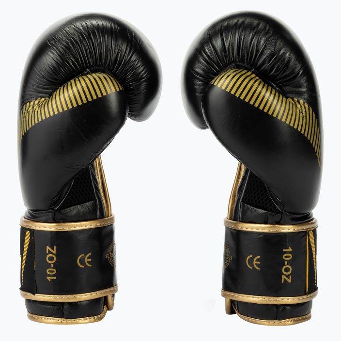 Boxerské rukavice Bushido z prírodnej kože čierne B-2v13 4