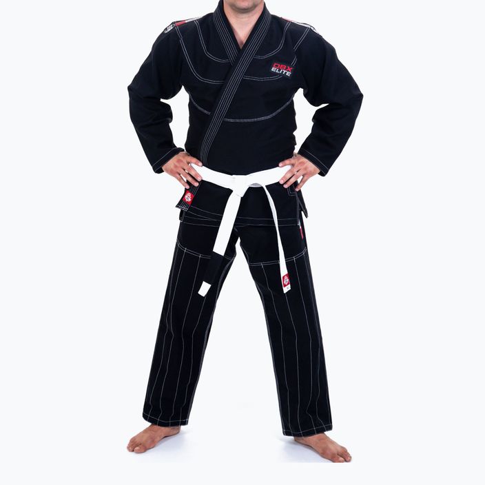 Bushido Gi Elite BJJ tréningové kimono + opasok čierny DBX-BJJ-2-A2