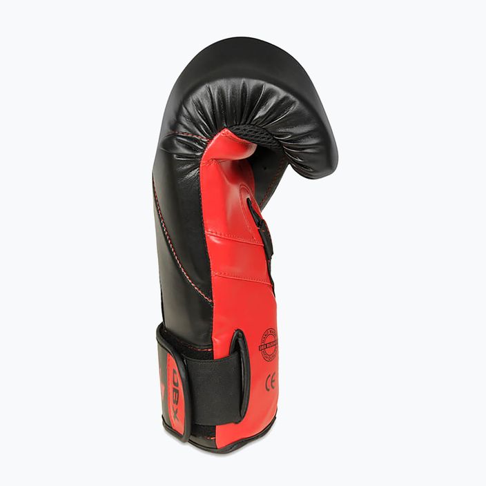 DBX BUSHIDO "Hammer - Red" Muay Thai boxerské rukavice čierna/červená 4