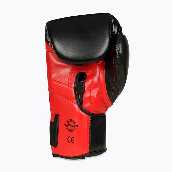 DBX BUSHIDO "Hammer - Red" Muay Thai boxerské rukavice čierna/červená 5