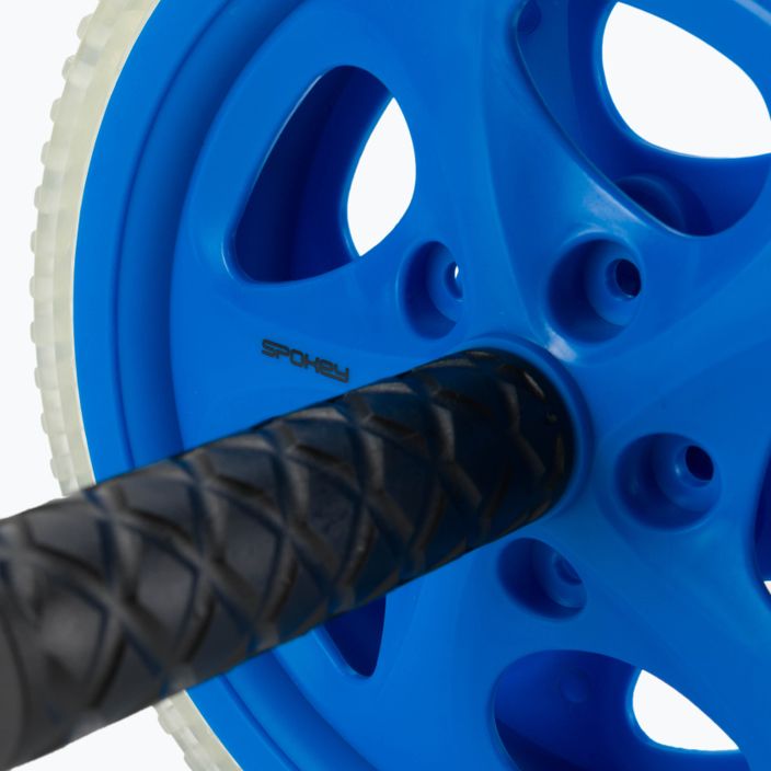 Cvičebné koleso Spokey Twin B II modré 920982 3