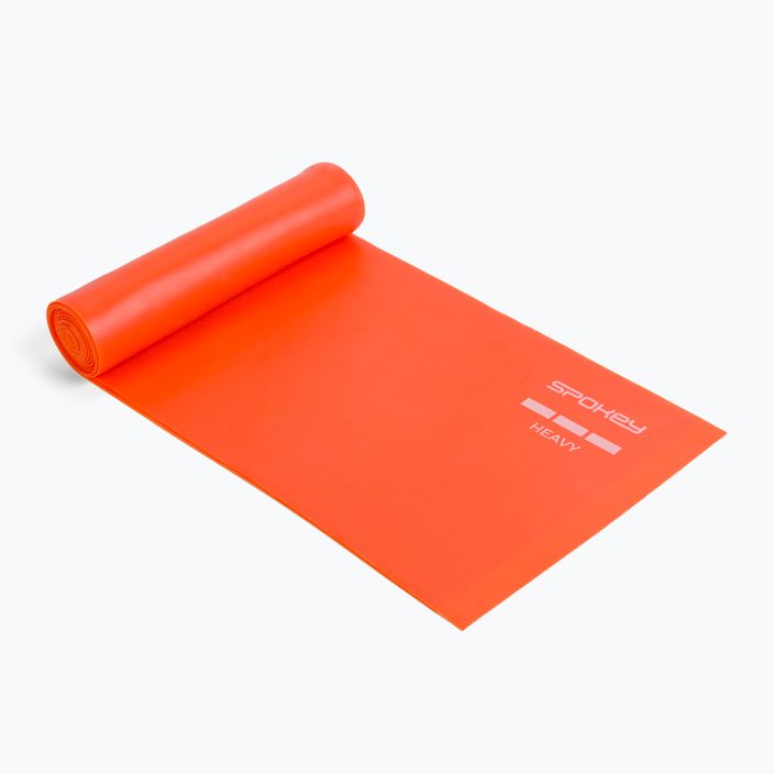 Spokey Ribbon tvrdá oranžová fitness guma 929890