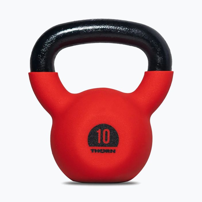 Kettlebell THORN FIT Cast Iron 10kg červená