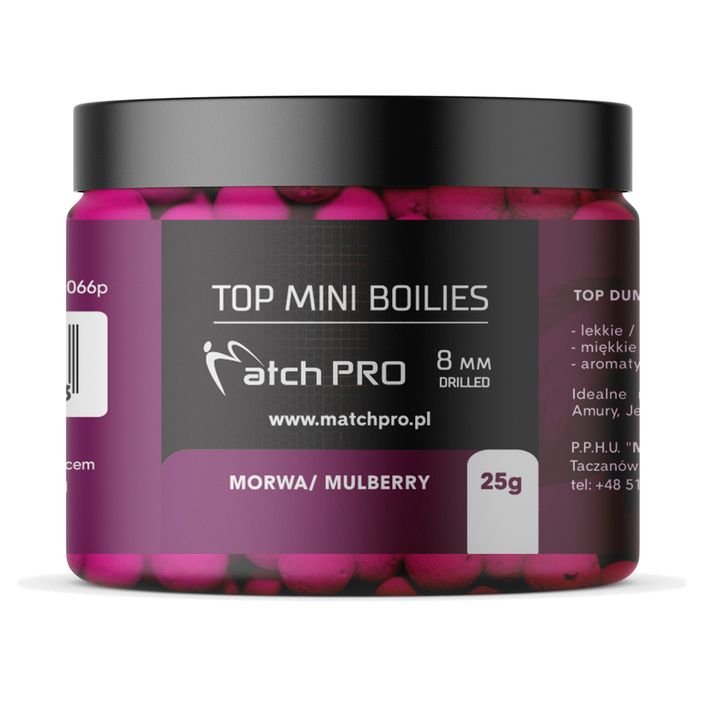 MatchPro Top Boiles Mulberry 8 mm guľôčky s háčikom 979086 2
