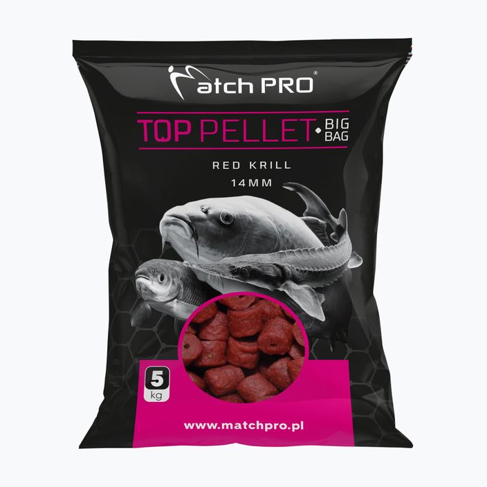 MatchPro kaprové pelety Big Bag Red Krill 14mm 5kg 977016