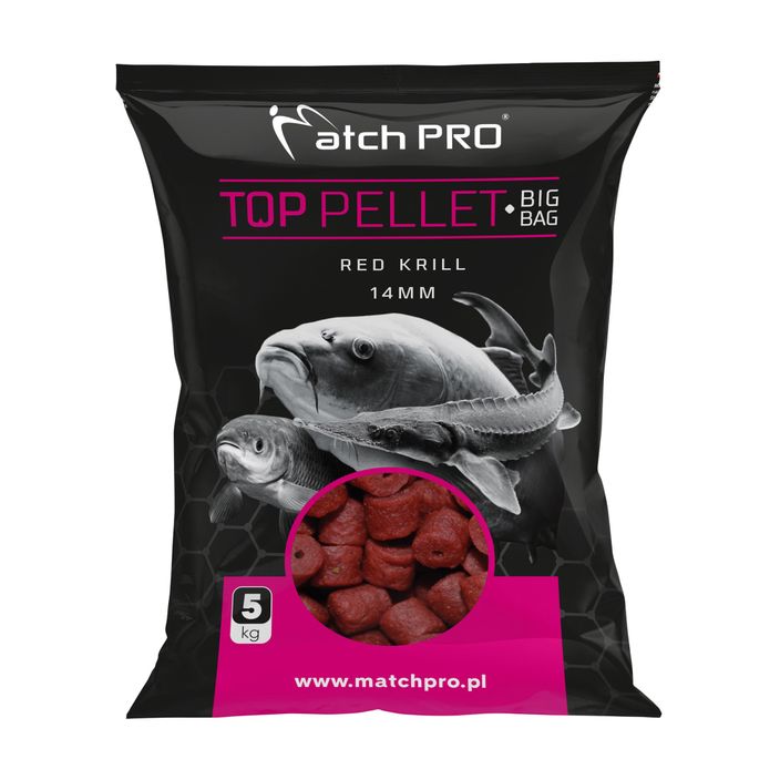 MatchPro kaprové pelety Big Bag Red Krill 14mm 5kg 977016 2