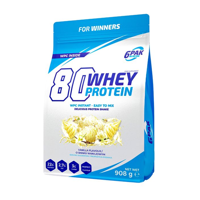 Srvátka 6PAK 80 Protein 908 g Vanilka 2