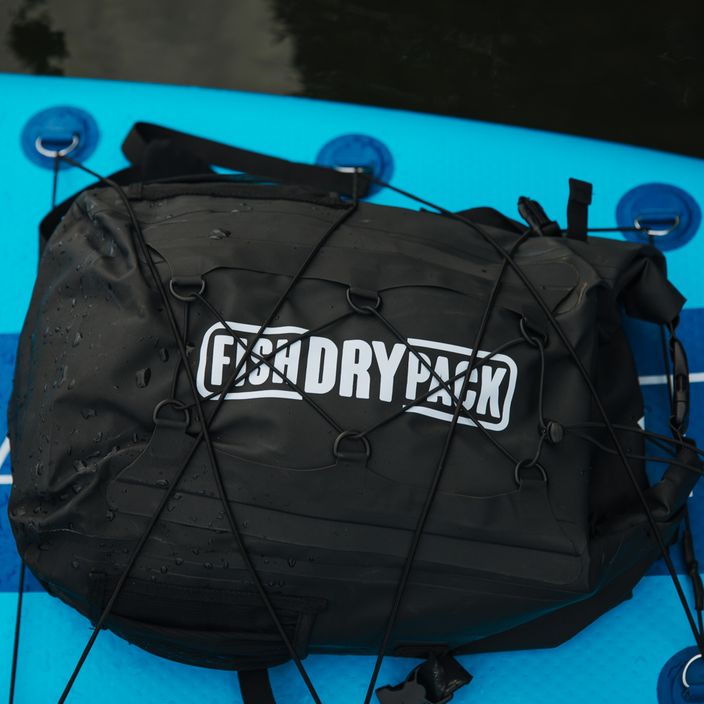 FishDryPack Explorer 20l vodotesný batoh čierny FDP-EXPLORER20 8